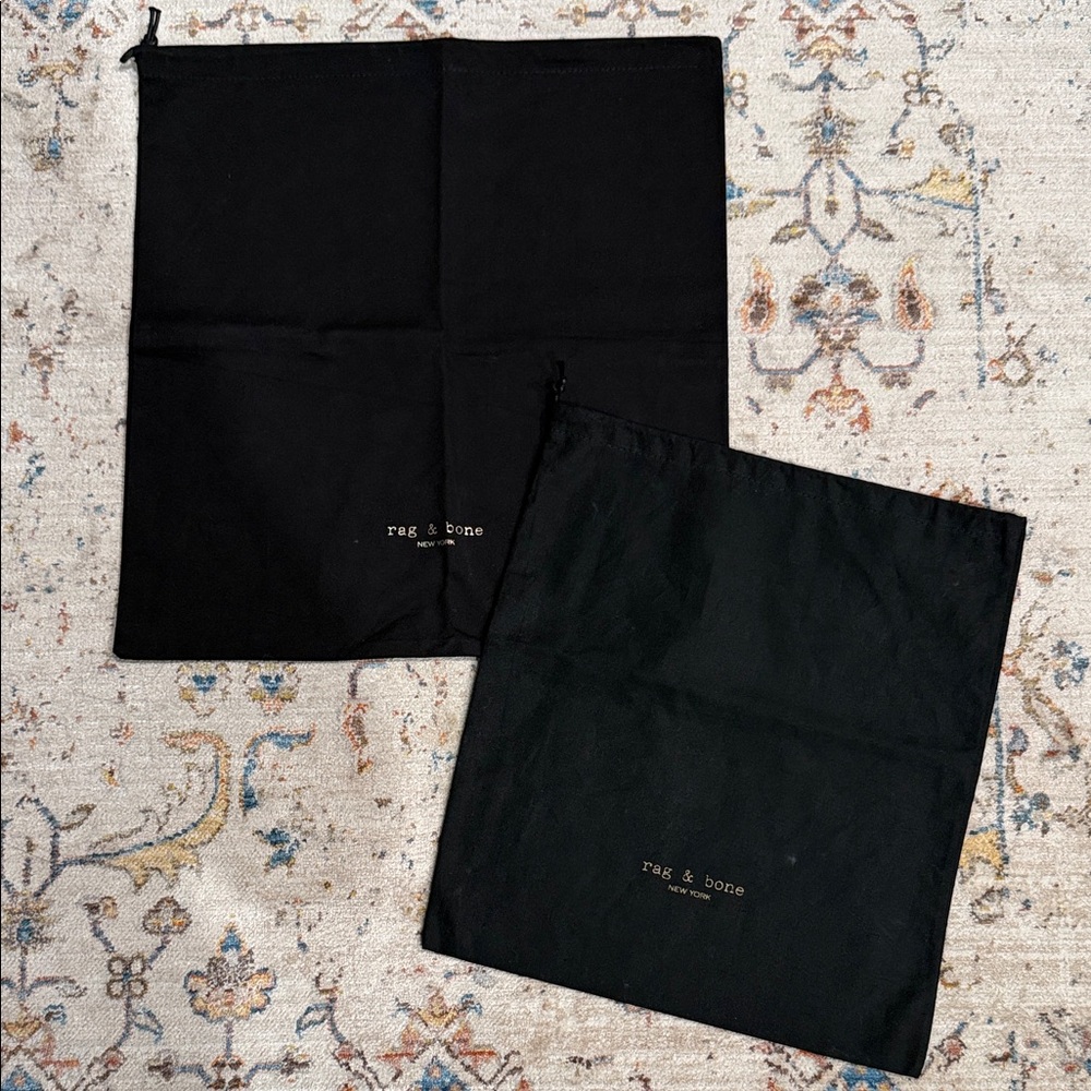 Rag & Bone Black Storage Bags